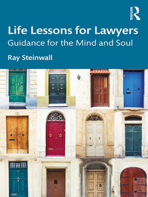 cover image of Life Lessons for Lawyers